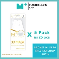 SACHET M+ KF94 EARLOOP 3D MASK (5 PACK)