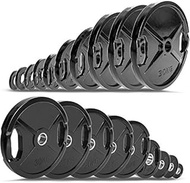 C.P. Sports Olympic Plates in Pair - Cast or Rubberised - 0.5 kg to 30 kg - Weight Plates/Weights/We