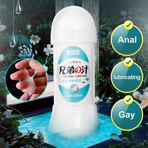 200ml Lubricant Water Based Imitation Lube Oil Oral Women Vagina Anal Lubricating Male Adult Lubrica