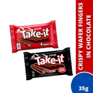 Delfi Take It Wafer Fingers Chocolate 35g