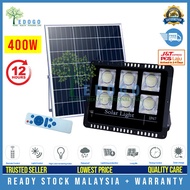 Premium 400W Solar Light LED Outdoor Solar Spotlight Flood Light waterproof Over 12 Hrs Lighting Tim