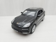 全新盒裝1:32~PORSCHE保時捷 - CAYENNE TURBO 黑色 聲光合金模型車
