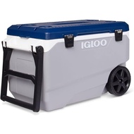 Original IGLOO MaxCold Latitude 90 Roller - 85L Wheeled Hard Cooler Insulated Container Chest Box Outdoor Sports Camping