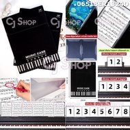 Expanded Sheet Music Folder 18pages Music folder book 06518