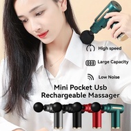 Spine 6 Silent Speeds 4 Head Massager Relaxation Portable Gun Massage Machine