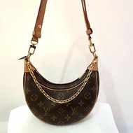 LV老花Loop二用包