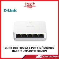 DLINK DGS-1005A 5 PORT 10/100/1000 BASE-T UTP AUTO-SENSIN