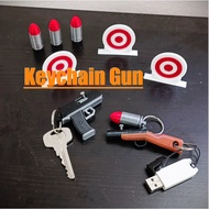 Keychain Miniature Toy Gun Pistol Shotgun Rifle