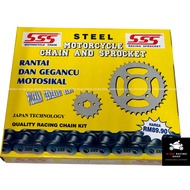 SSS Honda WAVE100 428 Sprocket Set✨READY STOCK✨