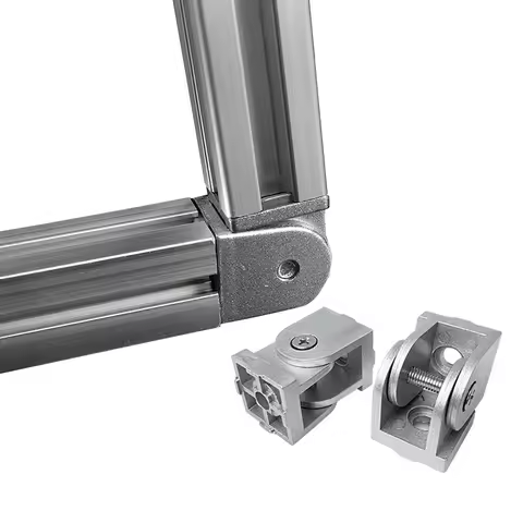 Aluminum Alloy Pivot Joint for Aluminum Extrusion Profile 2020 /3030/4040Series Flexible Pivot Joint