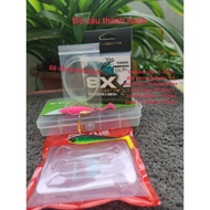 Fishing line and bait combo. combo includes 1 roll of pe megabarra X8 100m + bait + litder. qsrtokz3