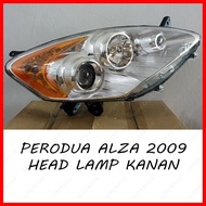 PERODUA ALZA (2009 - 2012) HEAD LAMP / LAMPU BESAR / LAMPU DEPAN