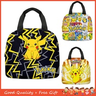 Pikachu Anime Printing Lunch Bag for Primary School Students, Boys Girls Lunch Bag, Kids Cool Bag