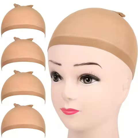 Wig Cap 4PCS Nylon Wig Caps Wig Caps for Women Stocking Wig Caps for Halloween Cosplay for Women Men