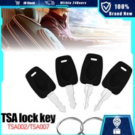Multifunctional Tsa007 Tsa002 Keys Travel Luggage Suitcase Key Replacement Keys Tsa-Master Key
