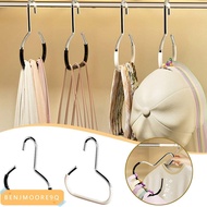 BENJMOORE9Q Hat Storage Hook, Circle Ring Non-slip Hat Hanger, Non-marking Scarf Towel Tie Hanging R