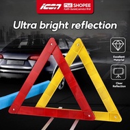 ICON Parking Triangle Warning Triangle Reflective Triangle Sign Vehicle Safety Warning