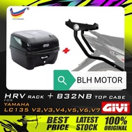 100% ORI } GIVI RACK + BOX LC135 135LC V1 / V2 / V3 / V4 / V5 / V6 / V7 / V8 LC FI B32NB B33N2M B32N