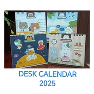 1 DAY SHIP KAISON CALENDAR 2025 SIZE 20cm x 21.5cm INCLUDE PUBLIC HOLIDAY