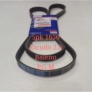 Vitara Escudo 2.0 fan belt 5pk1650 Van belt Vitara Escudo 5pk1650 fan belt