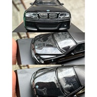 Jingshang Kyosho 1/64 BMW BMW M3 CSL E46 Black Carbon Top Card Box Complete Lacquer Surface Has Sand