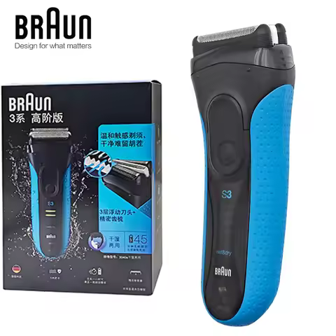 Braun Series 3 Proskin Electric Shaver 3040s Wet&Dry Shaving Hair Cutting Skin Comfort for Men Foil 