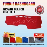 Funkie Dashboard March Gen4 Cover Dashboard Nissan March Gen4 Dashboard