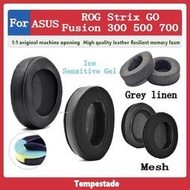 耳機罩  替換耳罩 適用於 ASUS ROG Strix GO 2.4 Fusion 300 500 700 耳機