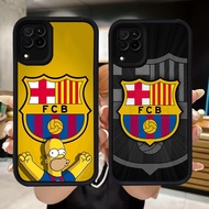 Q51 FC Barcelona soft Casing for Samsung F04 A04E M04 J7 Pro A12 A06 A07 A22 A04 A05 J2 5GPrime