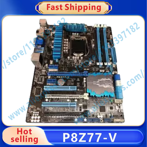 P8Z77-V Motherboard 1155 Z77 4×DDR3 32GB PCI-E 3.0 SATA III PCI-E 3.0 USB3.0 DVI HDMI ATX