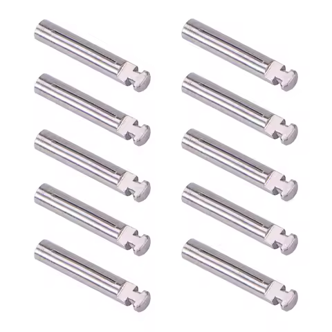 5pcs Dental Handpiece Adapter FG to RA Burs Converter High Speed to Low Speed 1.6mm to 2.35mm For De