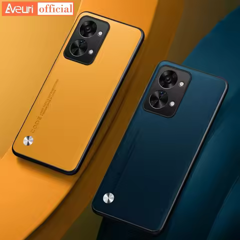 Matte Silicone Phone Case For OnePlus Nord 2T 5G Nord2T Luxury PU Leather Protection Case For One Pl