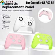 SUYO Replacement Faceplate, Magnetic Hard PC Front Shell Cover,  Shockproof Screwless Game Controlle
