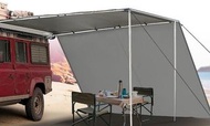 UV Car Side Awning Rooftop Pull Out Tent Shade With Wall Set