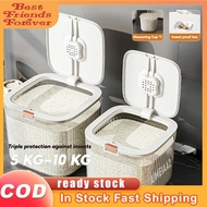 BFF24SS Rice Storage Box Grain Container Household Cereal Rice Bucket Insect and Moisture Proof Seal