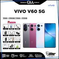 VIVO V60 5G [24GB(12+12)GB RAM 256GB ROM / 24GB*(12+12)GB RAM 512GB ROM] - Original VIVO Malaysia