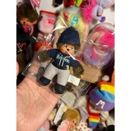 Monchhichi Baseball Keychain