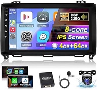 [8 Core 4+64] Android 13 Car Stereo for Mercedes Benz B200 W169 W245 W639 Viano Vito Sprinter W906 2
