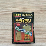 多年珍藏 中古美品 日版  日本製 POPY 超合金GB-37 黃金戰士 Gold Lightan 1981年製