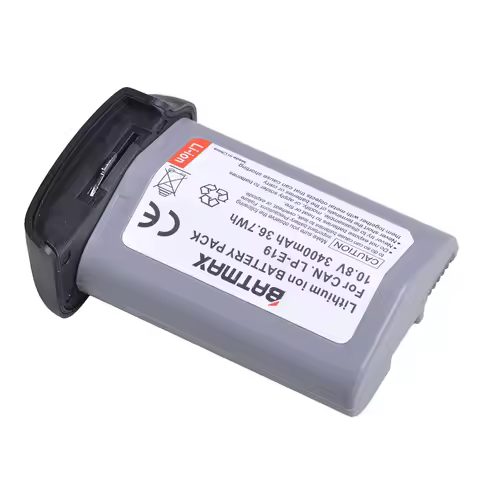 1Pc 3400mAh 10.8V LP-E19 LP E19 Battery Akku for Canon-1DX 1DX MarK2 Mark3 MARK4 1DS SLR Cameras
