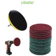 USNOW Drill Power Brush 3/4 Inch For Tile Tub Kitchen Household Cleaning Tool Drill Attachment Power Scouring Pads