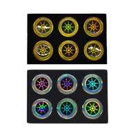 Seas 6pcs for Quantum Shield Mobile Phone Sticker For  Anti Radiation for Protection from EMF for Fu