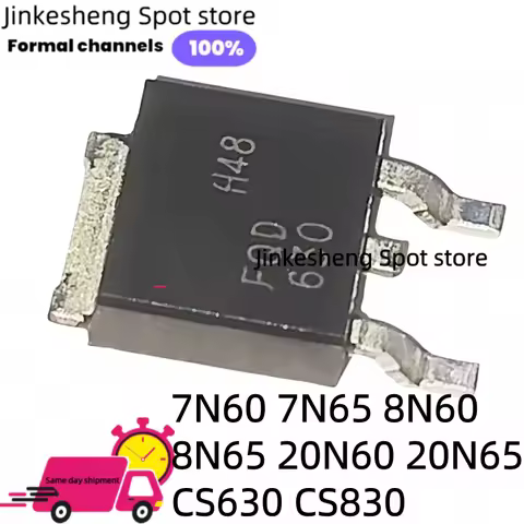 10PCS NEW CS830 7N60 7N65 8N60 8N65 20N60 CS20N65 MOS FET STO-252, FQD7N60 FQD7N65 FQD8N60 FQD8N65 F