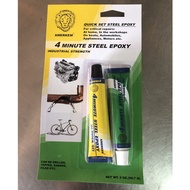 Steel Cement Epoxy Quick Dry 4 Minutes Gray