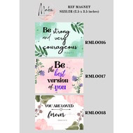 REF MAGNET BIBLE VERSE 2R SIZE