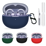 for 1 More Ear Clip S20 Wireless Earbuds Protective Silicone Case Cover + Cleaning Kit