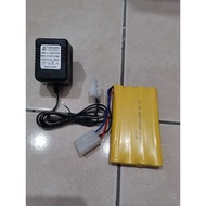 [Ready Stock]Battery Rechargeable 9.6v 8000mah Powerful & Charger