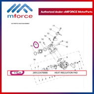 (PRE) QJMOTOR AX200S AX200 289115470000 HEAT INSULATION PAD ORIGINAL QJMOTOR