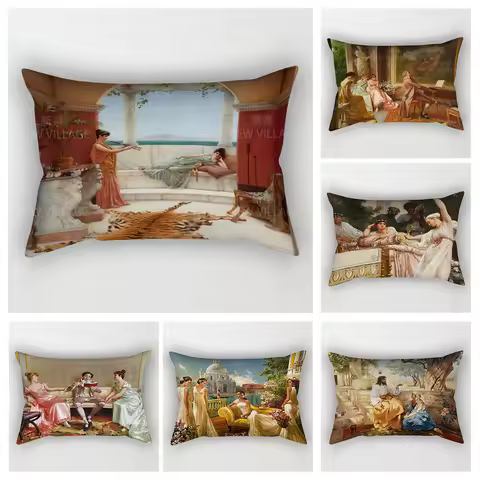 Home autumn decoration Colorful pattern pillow cushion cover decorations throw pillow covers 30*50 p