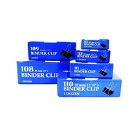 (3SMALL BOXES) ASTAR 111 Double Binder Clip [1" -25MM] | 12'S X 3SMALL BOXES